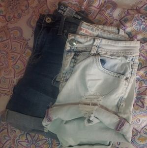 Bundle!! 2 pairs of jean shorts